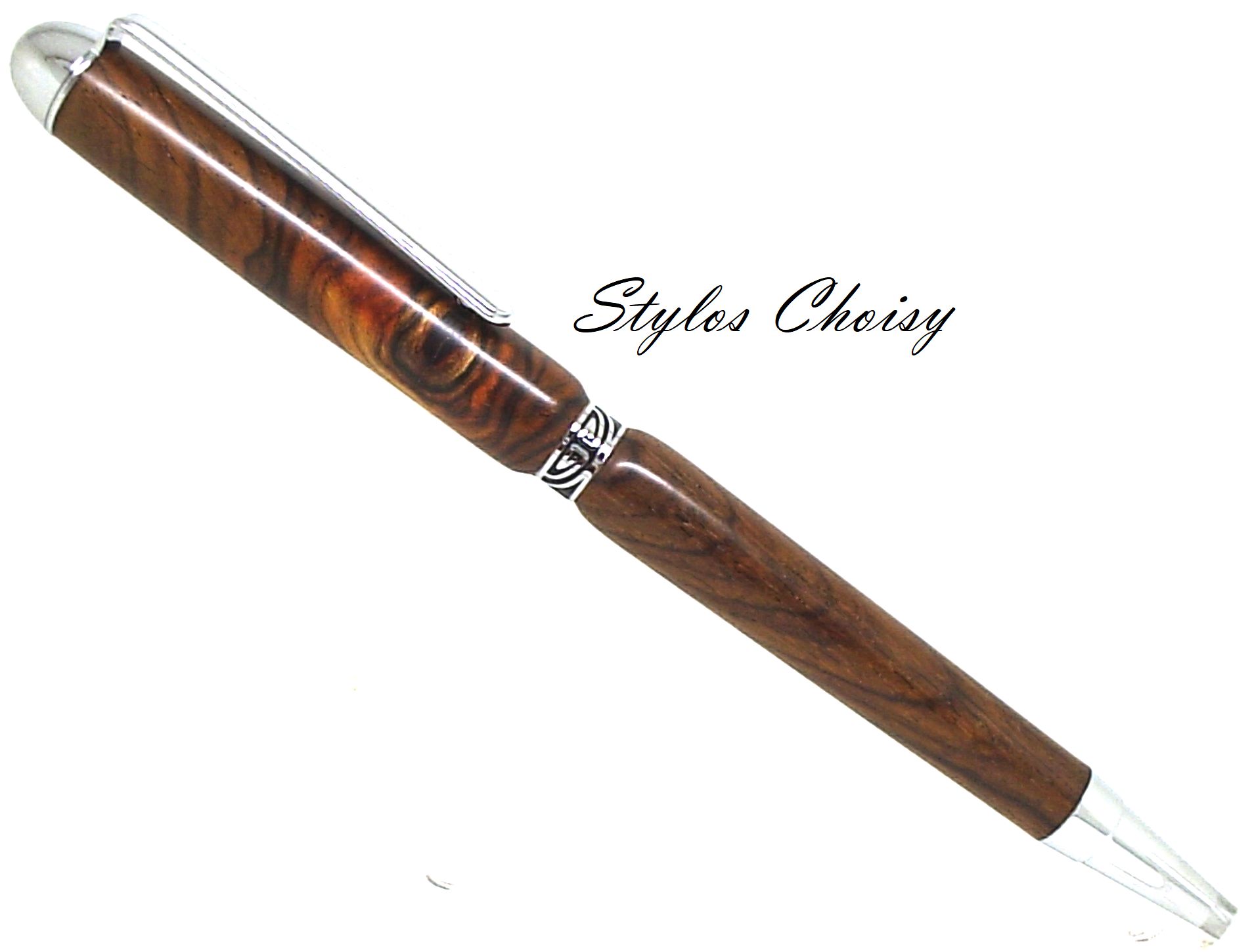 Bille decouverte cocobolo et chrome 5