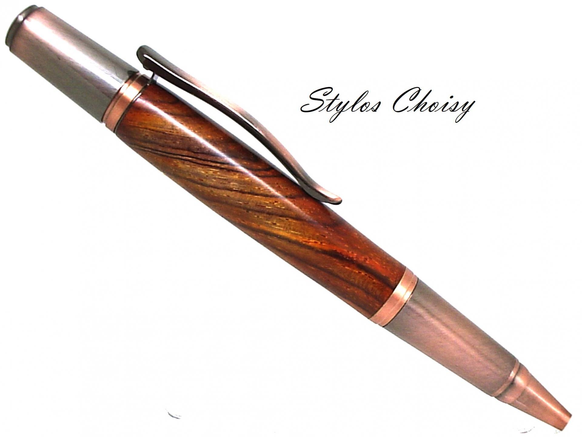 Bille evasion cocobolo et cuivre brosse 1