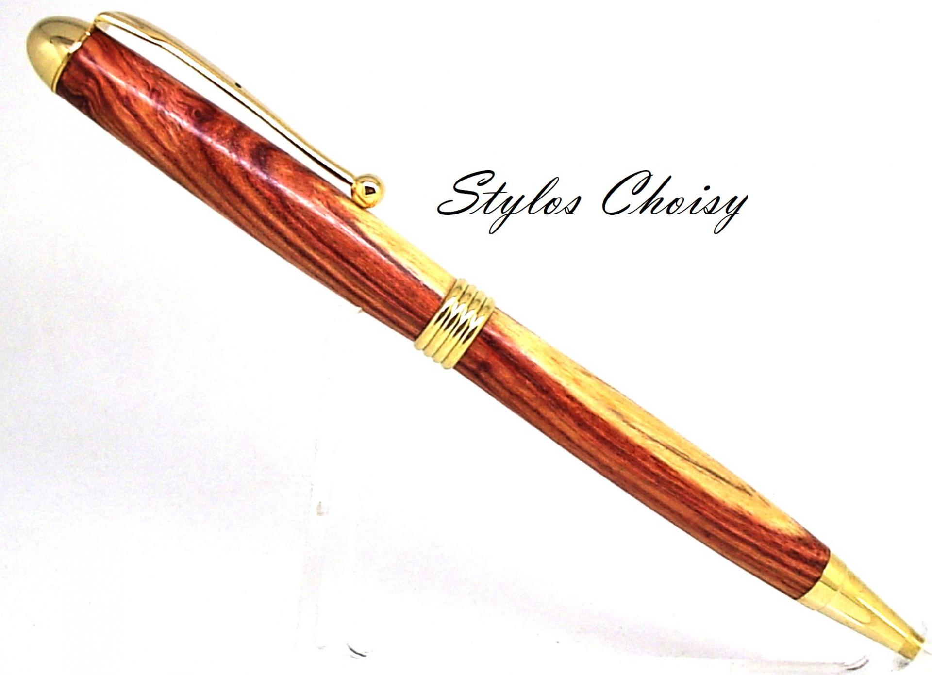 Bille sagesse bois de rose et or 10 carats 1