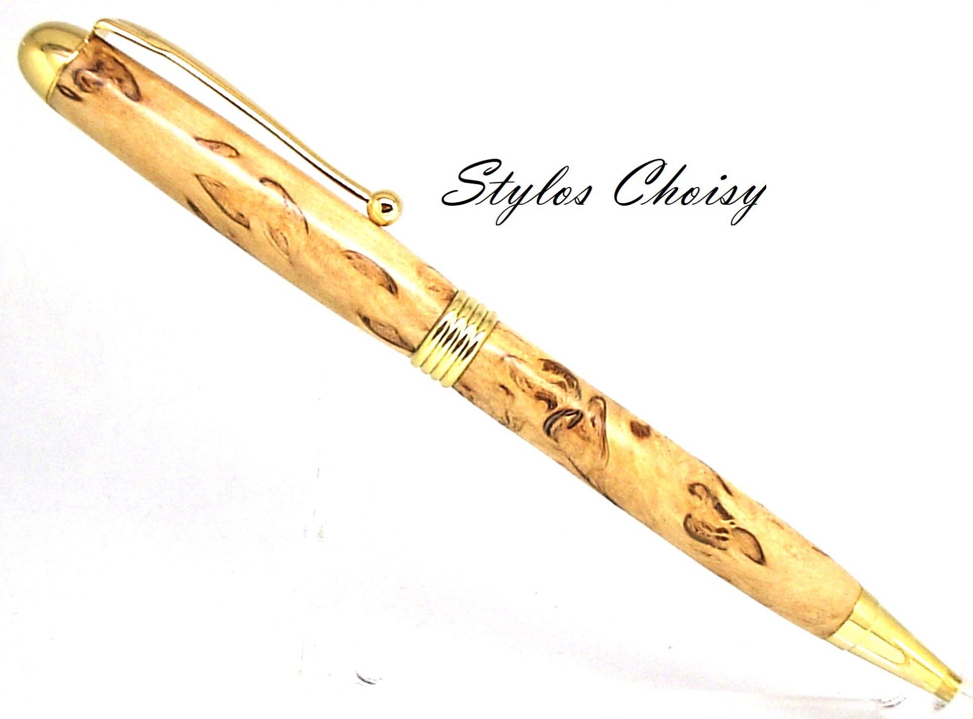 Bille sagesse bouleau gele et or 10 carats 1