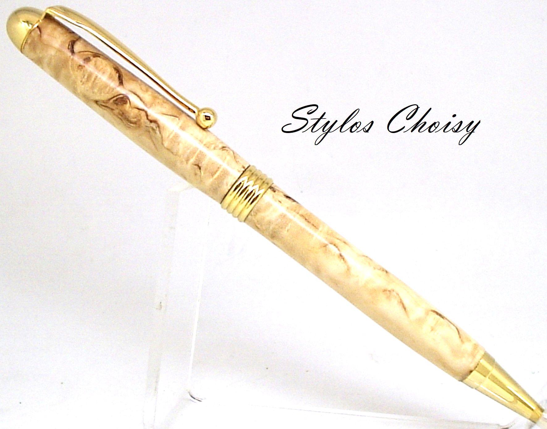 Bille sagesse en bouleau gele de l arctique et or 10 carats 1
