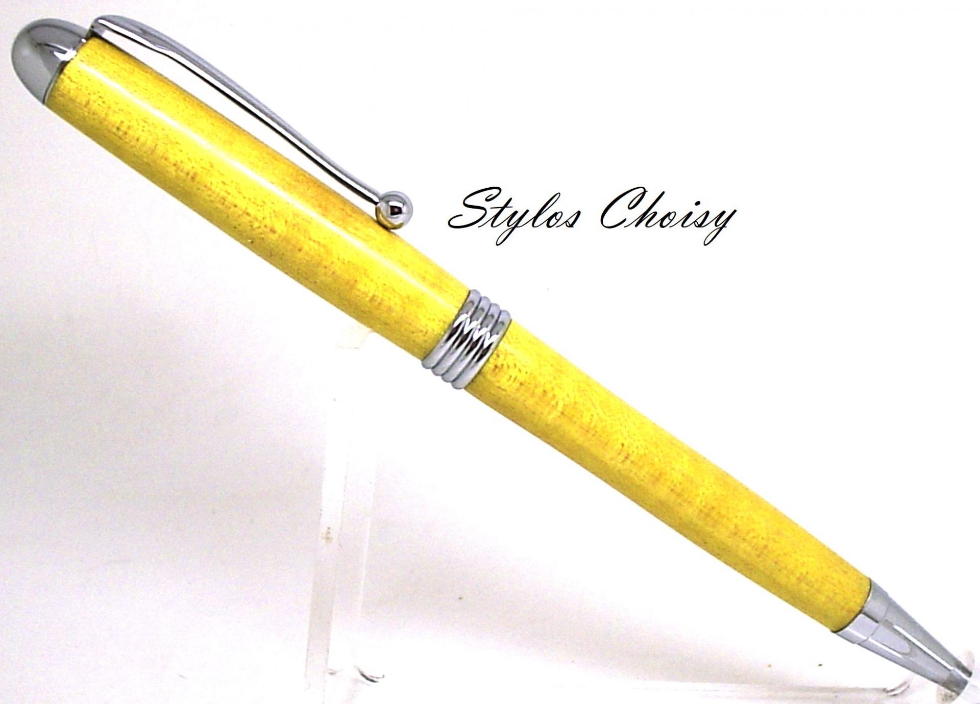 Bille sagesse erable onde stab jaune et chrome 1