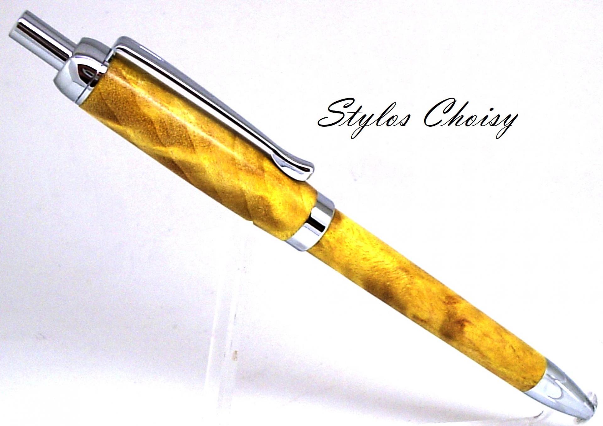 Bille tentation fourche de peuplier ecostabilise jaune et chrome 1