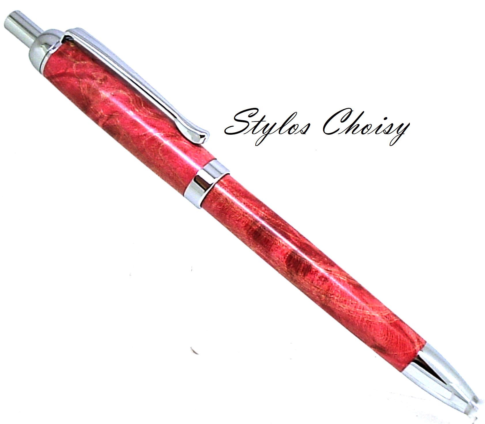 Bille tentation loupe de sycomore ecostabilise rouge rose 1