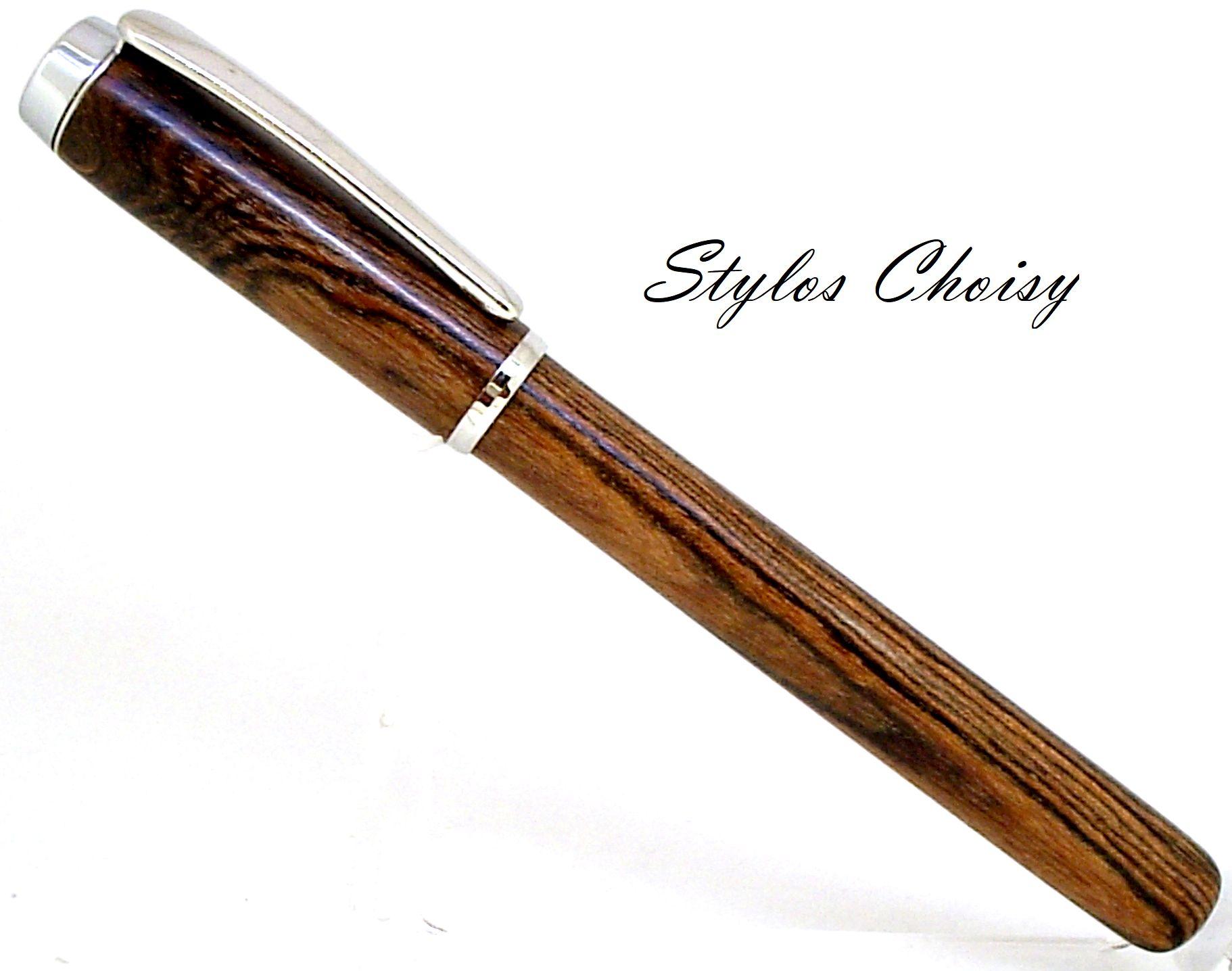 Plume empreinte bocote et platine 1
