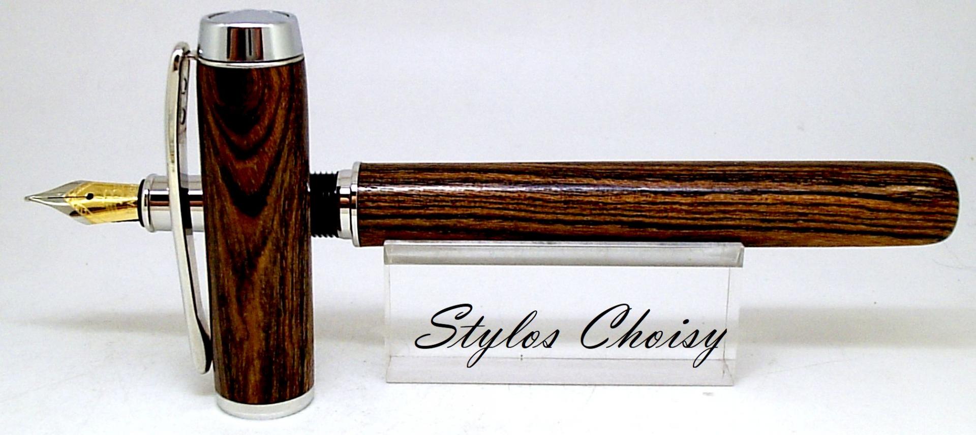 Plume empreinte bocote et platine 5