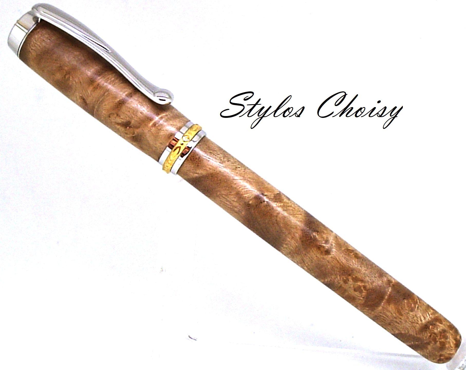 Plume reflexion loupe de goldfield platine et or 14k 1