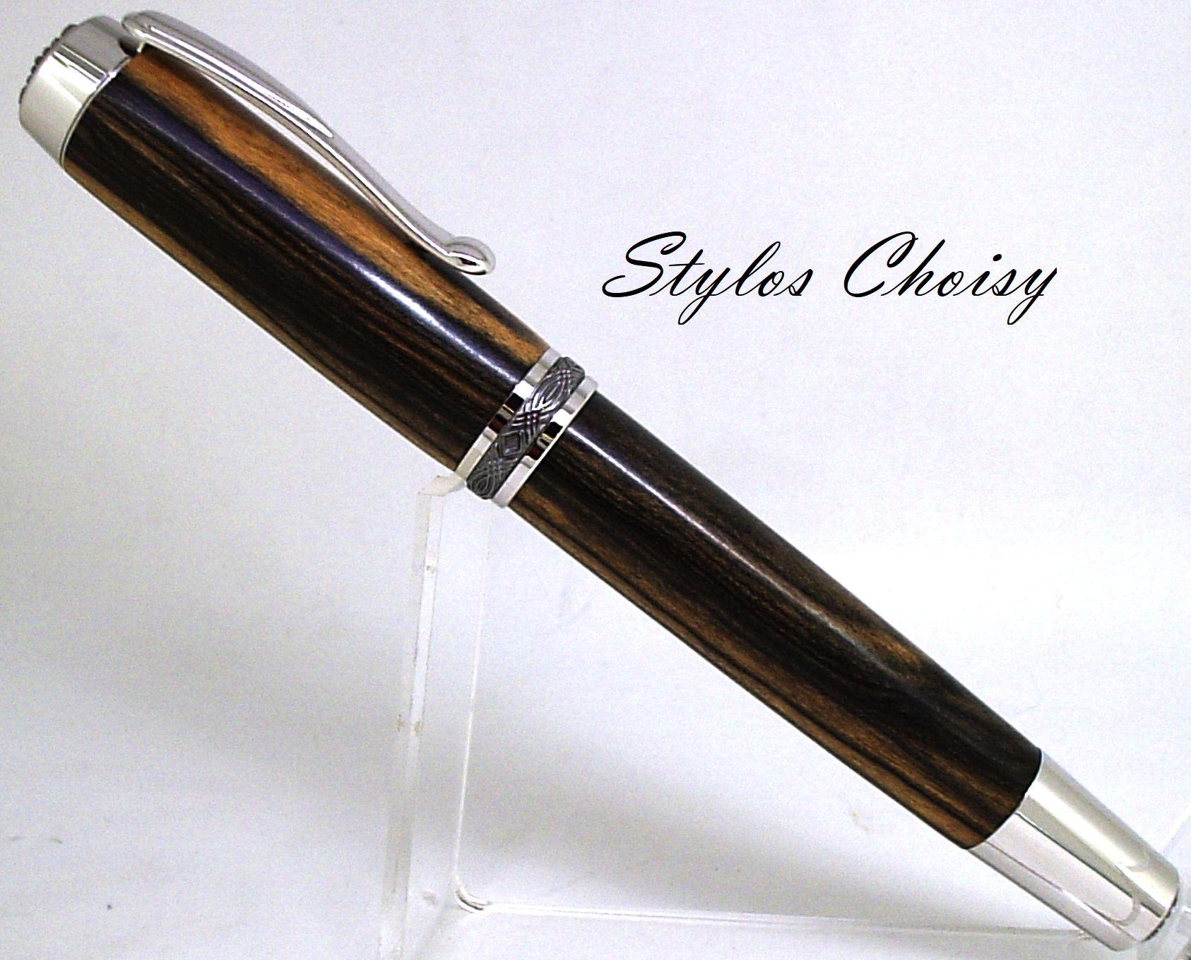 Plume reflexion senior ebene royal du laos platine et titane 1