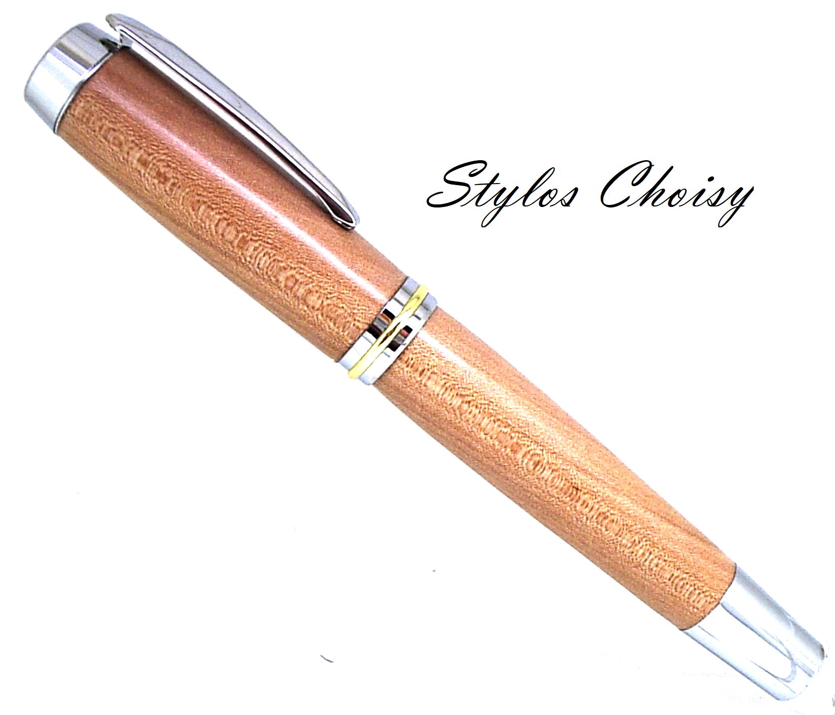 Plumedecouverte senior cormier chrome et or 24k 1