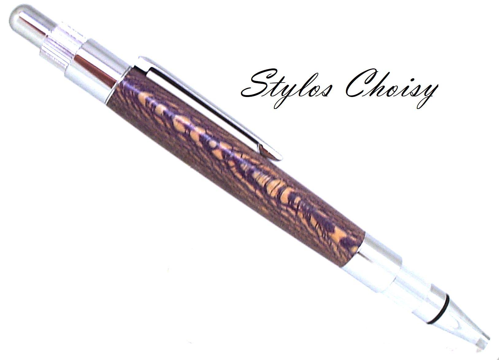 Portemine portrait platane maille ecostabilisee violet 1