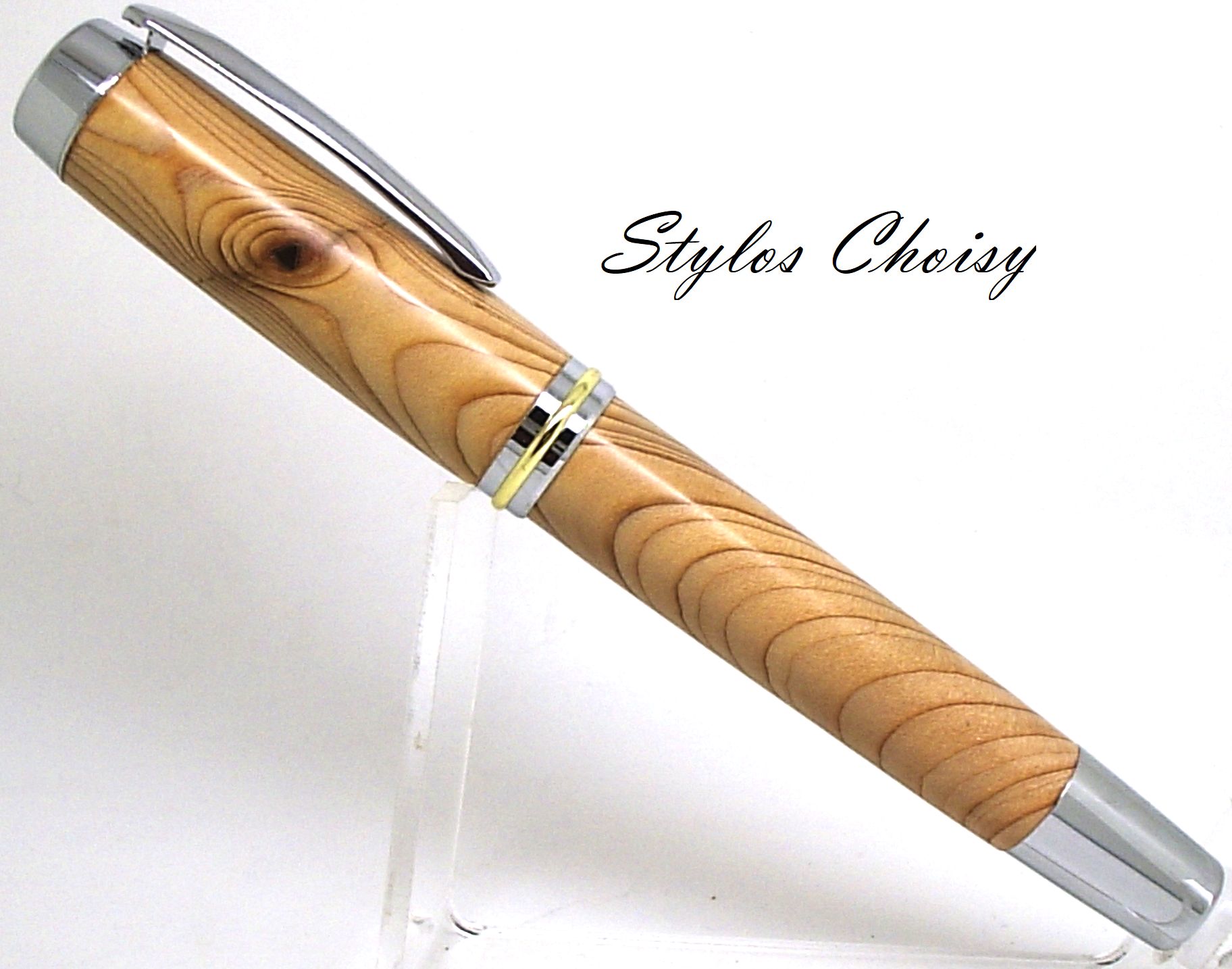 Roller decouverte senior cedre de l atlantique chrome et or 24k 1
