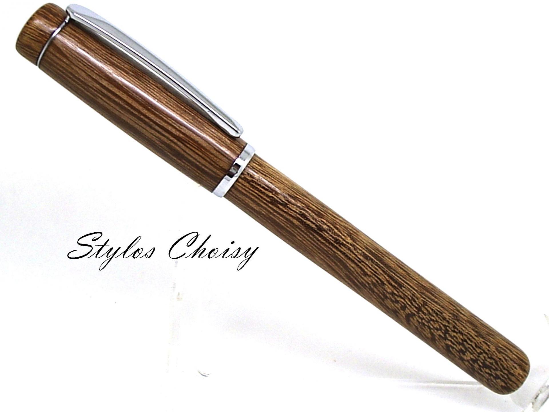 Roller empreinte wacapou de guyane et chrome 1