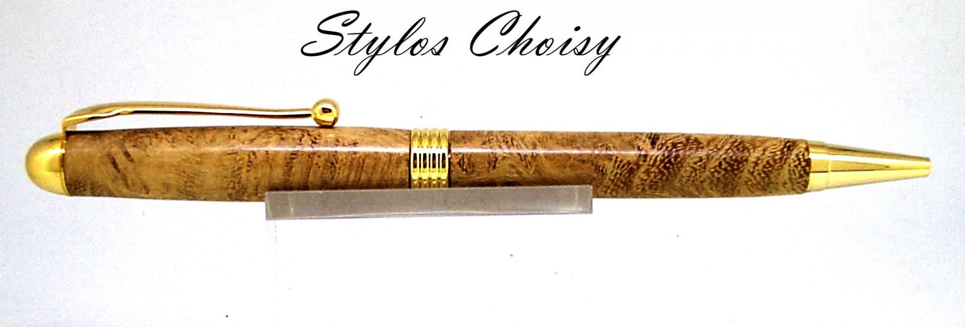 Sagesse loupe d acacia et or 10 carats 5