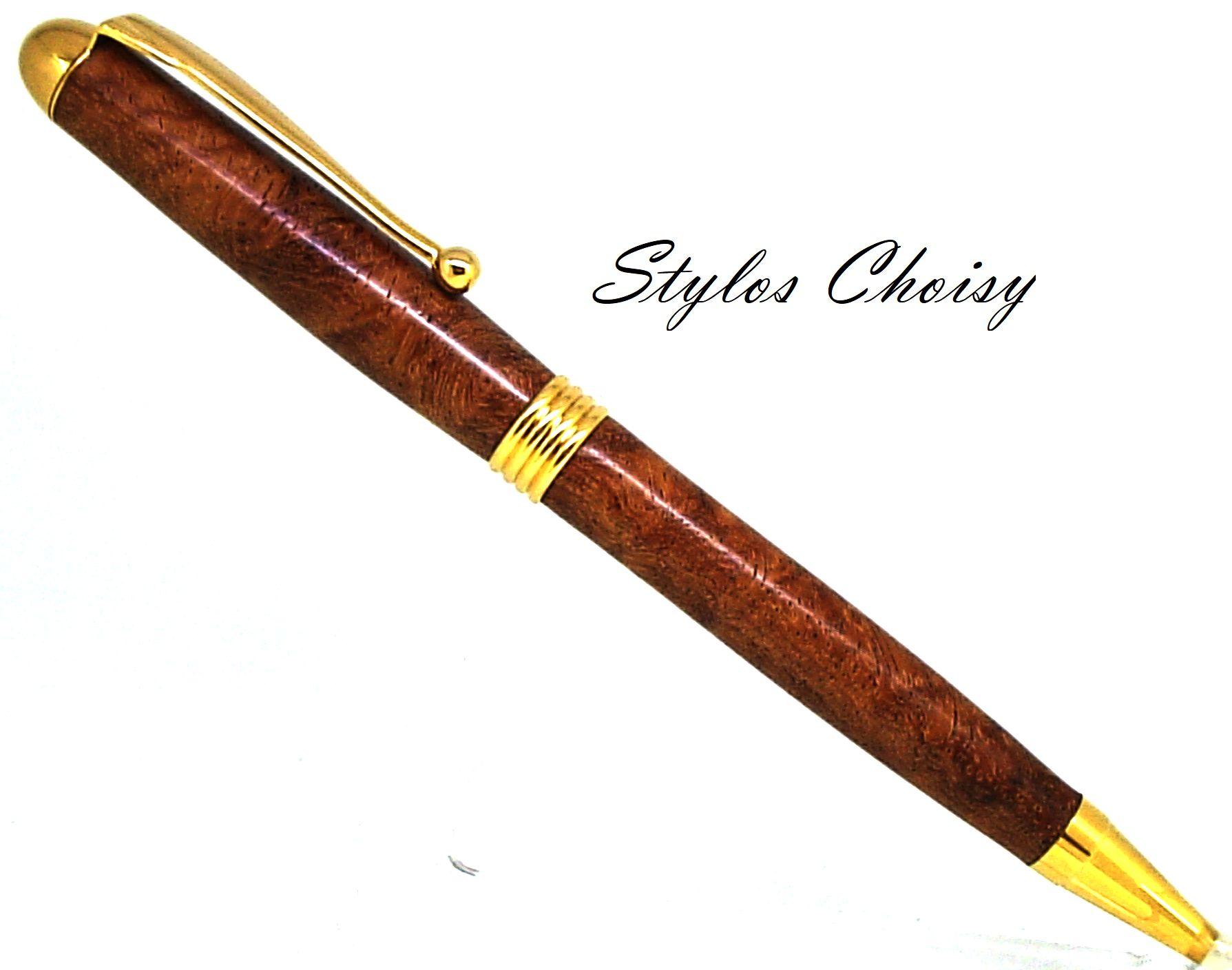 Sagesse loupe d afzelia et titanium 1