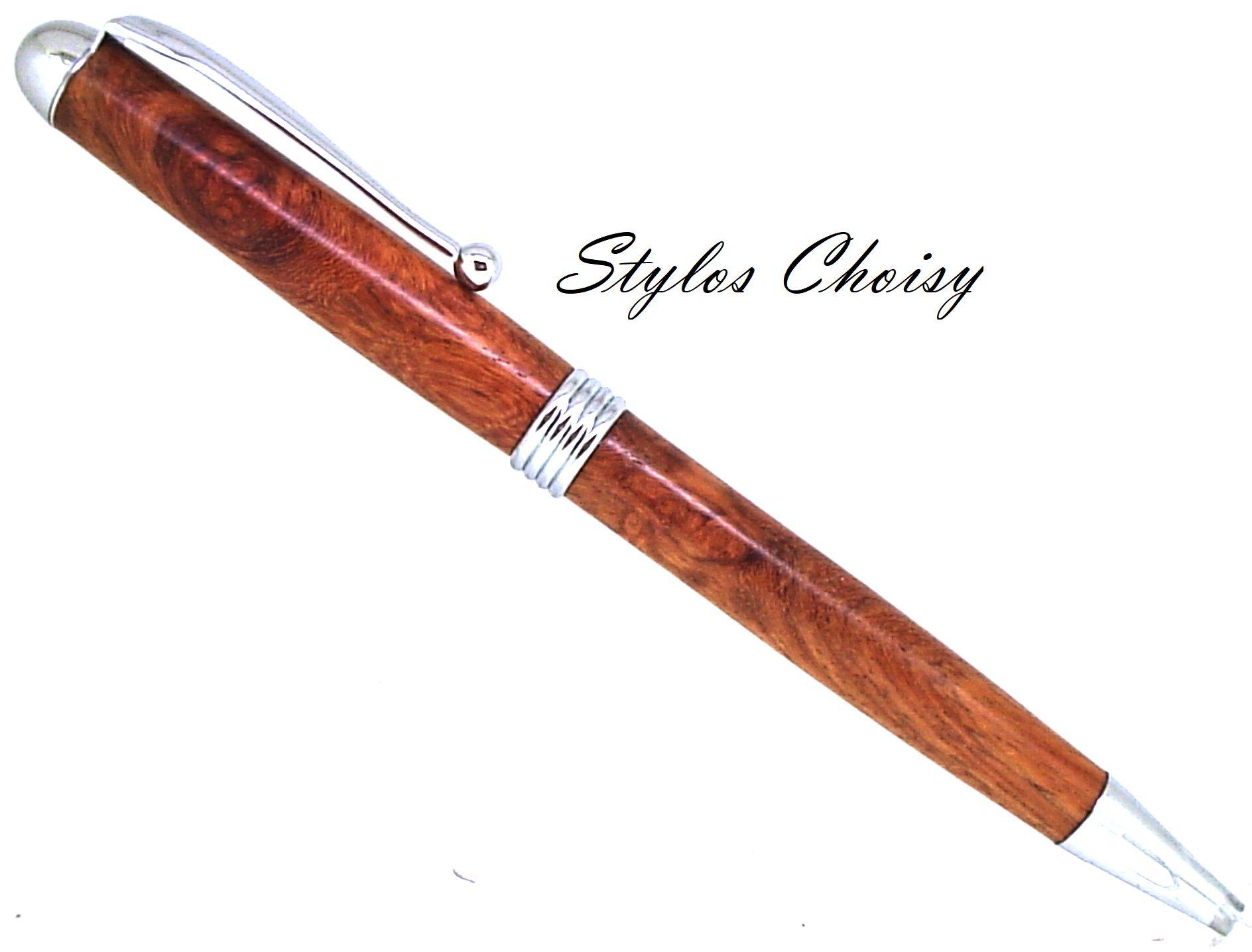 Sagesse loupe d amboine rouge et chrome 1