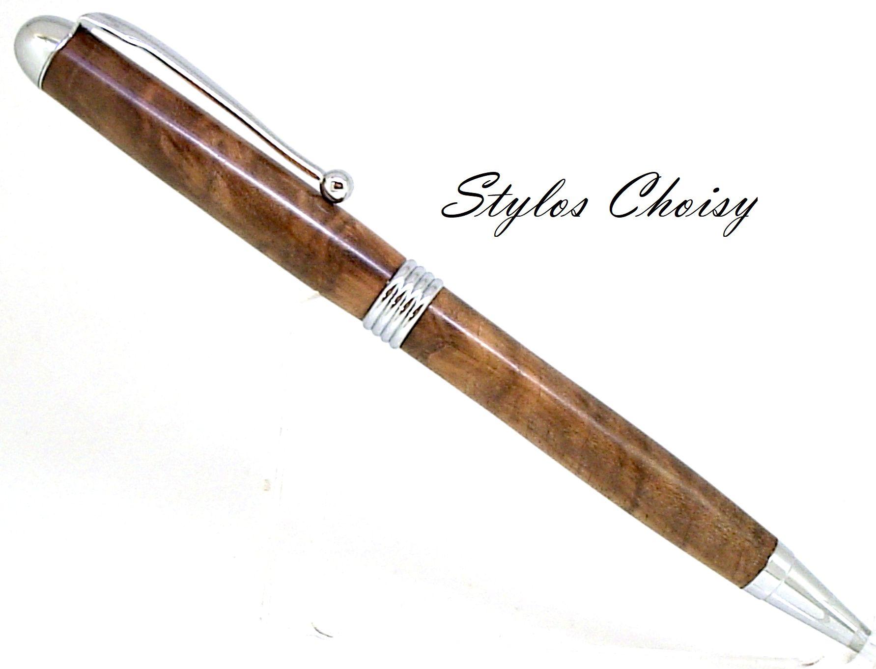 Sagesse loupe de noyer et chrome 13