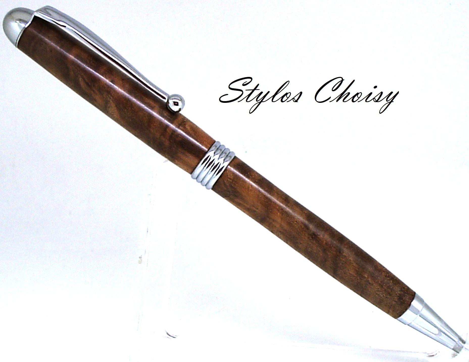 Sagesse loupe de noyer et chrome 9