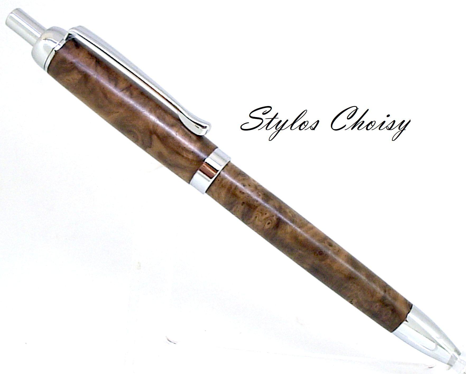 Tentation loupe de noyer et chrome 1